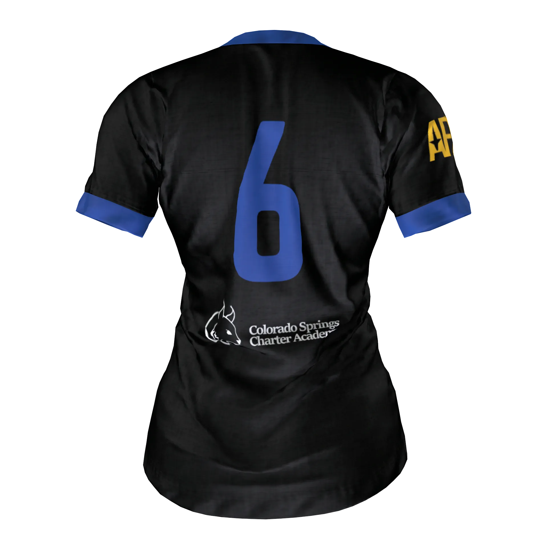Girls Black Jersey