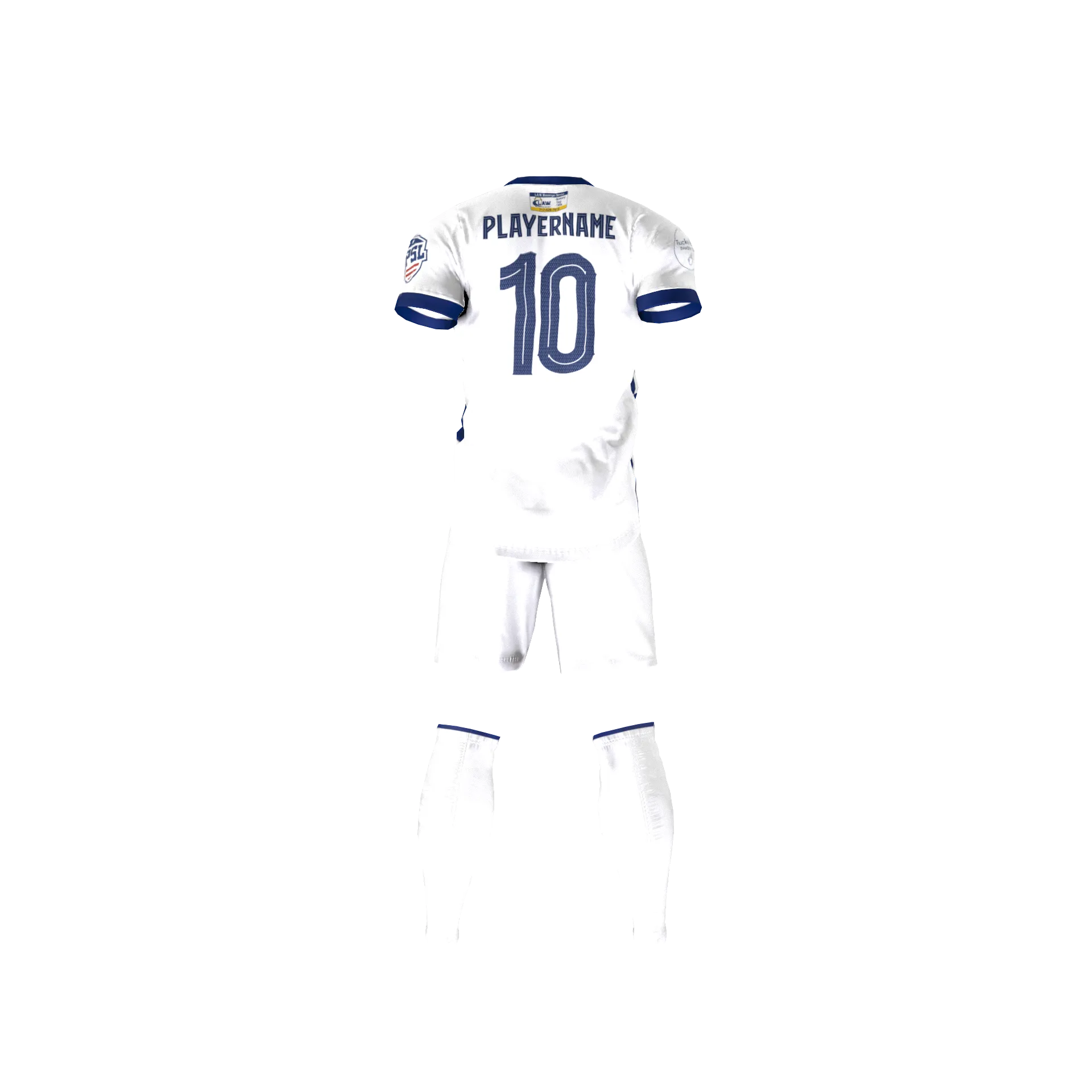 Away Replica Jersey With Name and Number