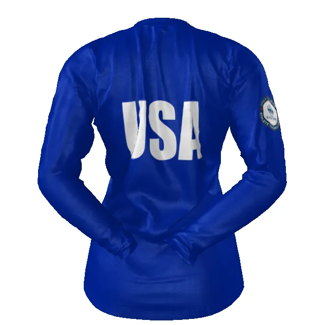 Womens Sublimated LS Jersey Royal
