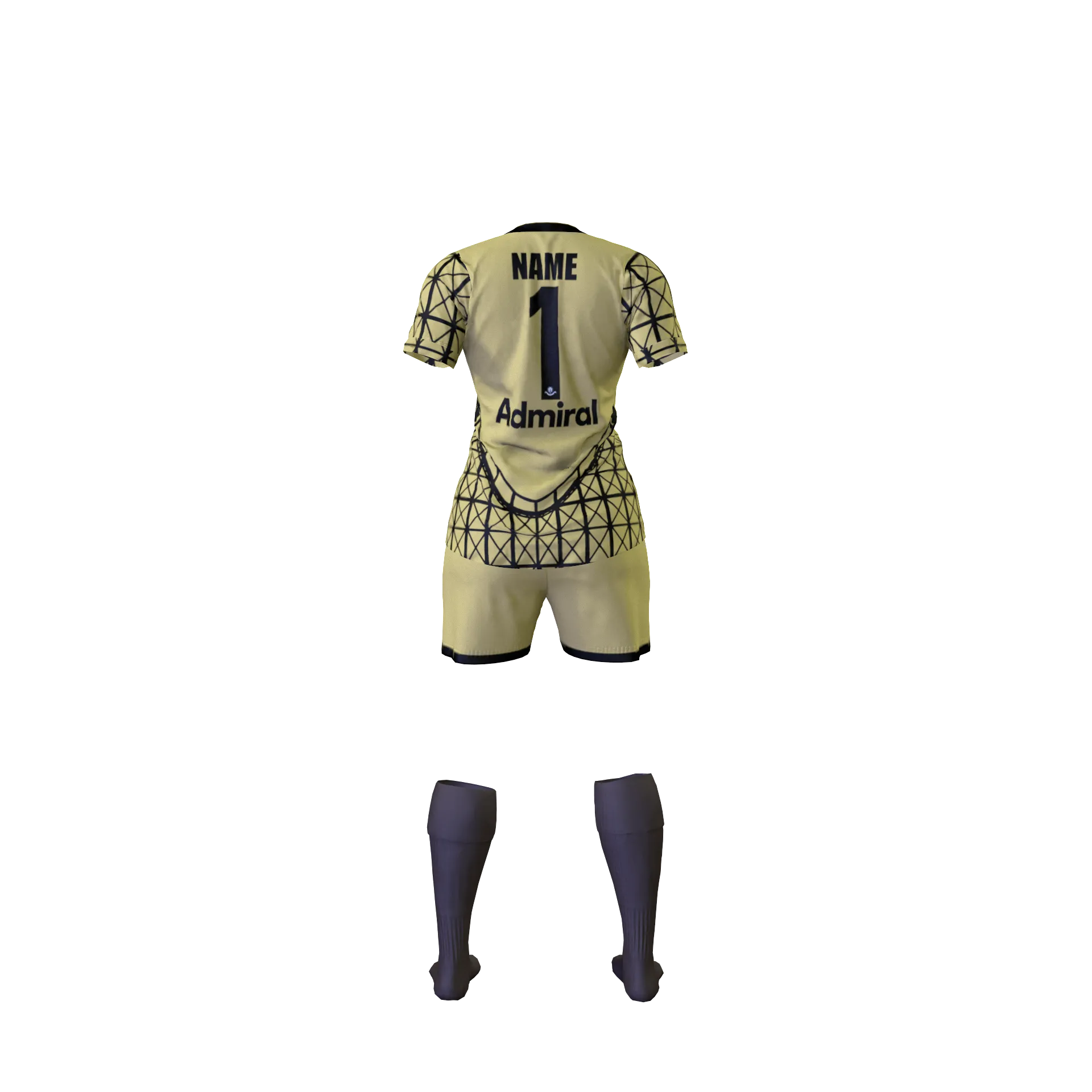 Girls GK SS Jersey VEGAS GOLD