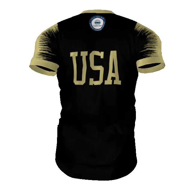 Mens Sublimated Jersey Black