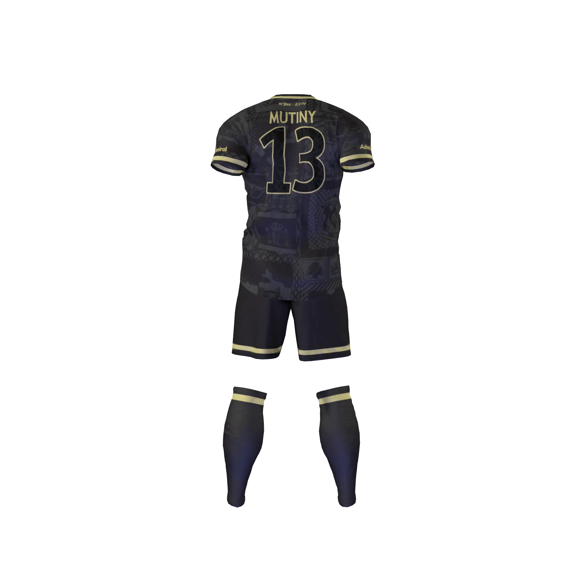 Anniversary Jersey Black - With Number