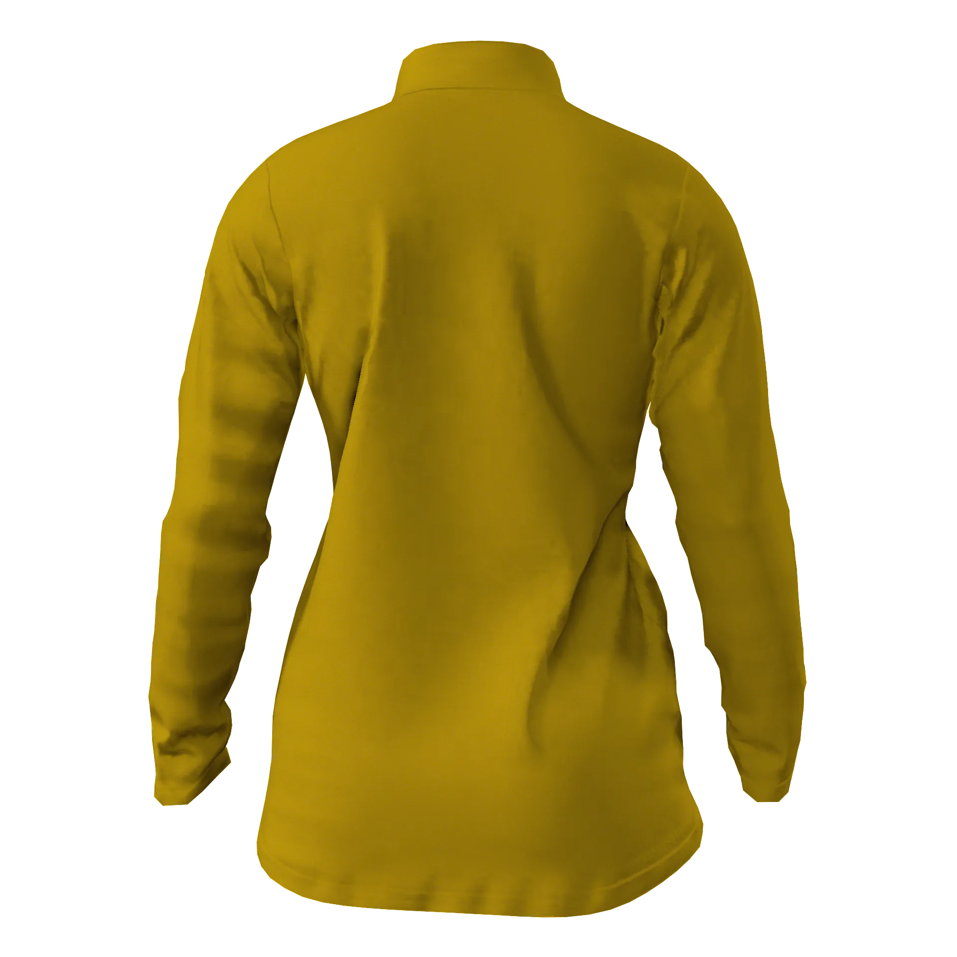 Womens Gold Full Zip Jacket