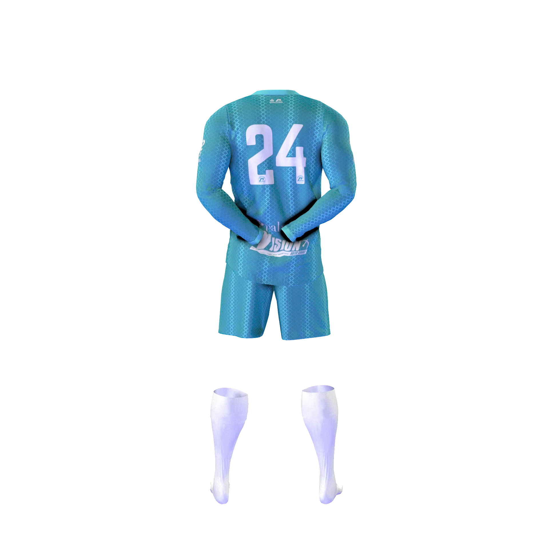 GK Home Jersey LS With Number