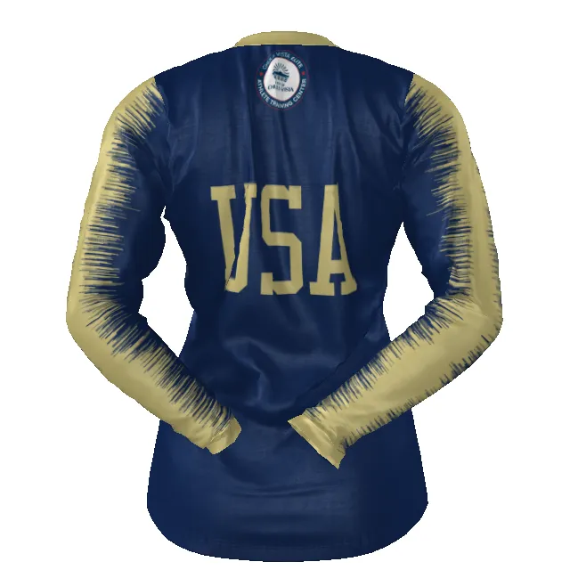 Womens Sublimated LS Jersey Navy