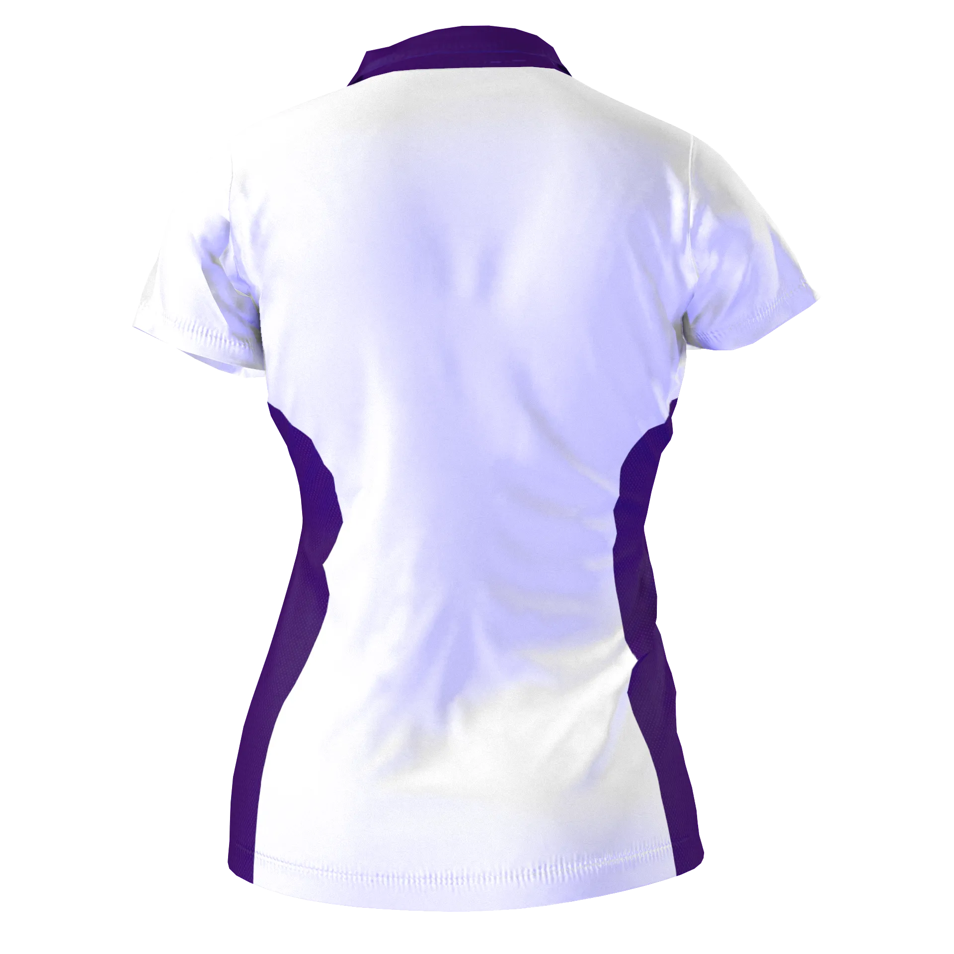 White/Purple Polo