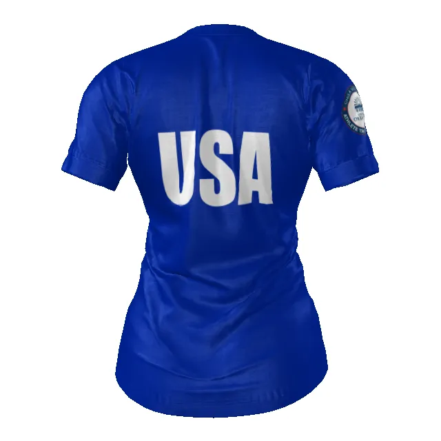 Womens Sublimated Jersey Royal