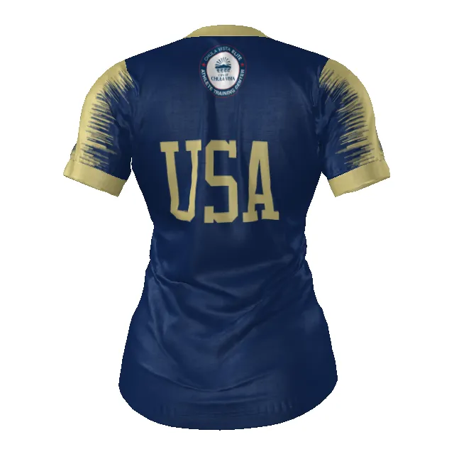 Womens Sublimated Jersey Navy
