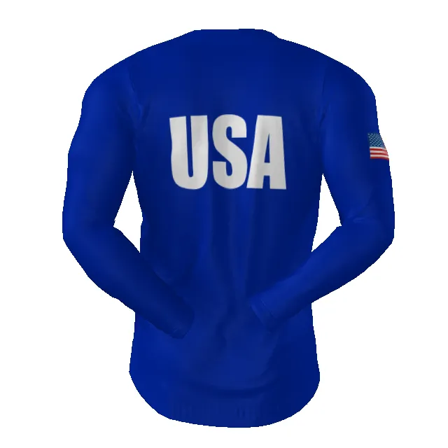 Mens Sublimated LS Jersey Red